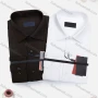 Wholesale Men's Casual Plain Long Sleeve Collared Button Down Shirt 8917-2# preview