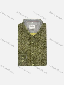 Wholesale Men's Casual Short Sleeve Allover Print Button Down Shirt SUKS011#, LIUHUA CLOTHING WHOLESALE