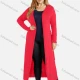 Wholesale Women's Viscose Long Sleeve Plain Open Front Cardigan 9# Clothing Wholesale Market Liuhua