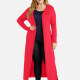 Women's Viscose Long Sleeve Plain Open Front Cardigan 9# Clothing Wholesale Market -LIUHUA