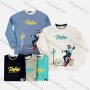 Wholesale Men's Plus Size Casual Graphic & Letter Print Round Neck Long Sleeve Sweatshirt 4# preview