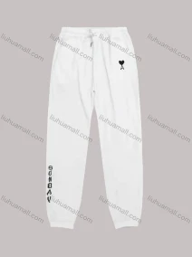 Wholesale Women's Breathable Letter Print Dual Pocket Drawstring Sweatpant, LIUHUA CLOTHING WHOLESALE