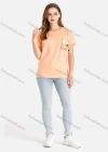 Wholesale Women's Casual Short Sleeve Crew Neck Tee - Liuhuamall