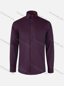 Wholesale Men's Formal Plain Collared Button Down Patch Pocket Long Sleeve Shirts, LIUHUA CLOTHING WHOLESALE