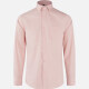 Men's Business Plain Collared Button Down Patch Pocket Long Sleeve Shirts Pink Clothing Wholesale Market -LIUHUA