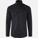 Men's Business Allover Print Collared Button Down Patch Pocket Long Sleeve Shirts Black Clothing Wholesale Market -LIUHUA