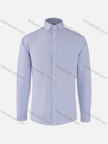 Wholesale Men's Fashion Allover Print Collared Button Down Patch Pocket Long Sleeve Shirts, LIUHUA CLOTHING WHOLESALE