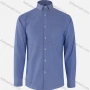 Wholesale Men's Business Plain Collared Button Down Patch Pocket Long Sleeve Shirts preview