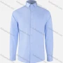 Wholesale Men's Formal Plain Collared Button Down Patch Pocket Long Sleeve Shirts preview
