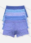 Wholesale Men's Allover Print Breathable Elastic Boxer Briefs - Liuhuamall