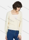 Wholesale Women's Casual Plain V Neck Button Down Long Sleeve Pearl Decor Sweater Knit Cardigan - Liuhuamall
