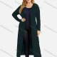 Wholesale Women's Viscose Long Sleeve Plain Open Front Cardigan 10# Clothing Wholesale Market Liuhua