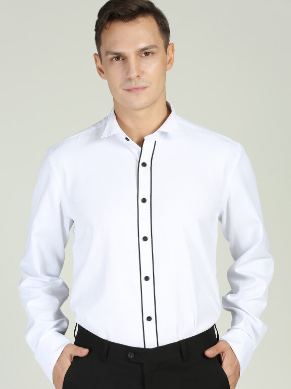 Men's Formal Long Sleeve Plain Dress Shirts, Clothing Wholesale Market -LIUHUA, Dress%20Shirts