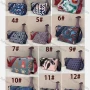Wholesale Women's Casual Nylon Allover Print Shoulder Bag With Multiple Compartments preview