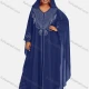 Wholesale Women's Chiffon Vintage Muslim Khimar Jellabiya Sequin Hooded Abaya Cloak 212# Clothing Wholesale Market Liuhua