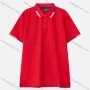 Wholesale Men's Casual Button Front Short Sleeve Polo Shirt 2266# preview