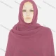 Wholesale Women's Autumn Yellow Plain Raw Edge Cotton Hijab Scarf 21# Clothing Wholesale Market Liuhua