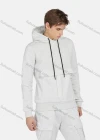 Wholesale Men's Casual Hooded Drawstring Long Sleeve Flap Pockets Plain Hoodies & Pants 2-Piece Set 2231# - Liuhuamall
