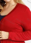 Wholesale Women's Viscose Long Sleeve Plain Open Front Cardigan - Liuhuamall