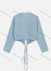 Wholesale Women's Casual Long Sleeve Lace Up Plain Cardigan 1836# - Liuhuamall