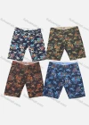 Wholesale Men's Tropical Allover Plants Print Hawaii Beach Shorts 1817# - Liuhuamall