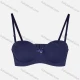 Wholesale Women's Plain Adjustable Straps Bra 812# Midnight blue Clothing Wholesale Market Liuhua