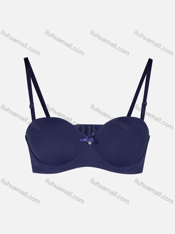 Wholesale Women's Plain Adjustable Straps Bra 812#