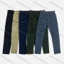 Wholesale Men's Casual Flap Pockets Plain Cargo Pant AK7367# preview