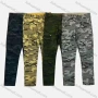 Wholesale Men's Casual Camouflage Zipper Flap Pockets Cargo Pant B7373# preview