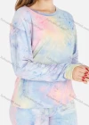 Wholesale Women’s Long Sleeve Sleepwear Soft Loungewear Pajama 2 Piece Set - Liuhuamall