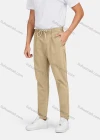 Wholesale Men's Casual Drawstring Flat Front Straight Leg Pants - Liuhuamall