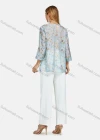 Wholesale Women's Casual Notched Neck Long Sleeve Floral Blouse - Liuhuamall