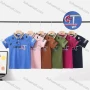 Wholesale Boy's Casual Letter Print Short Sleeve Modal Cotton Polo Shirt preview