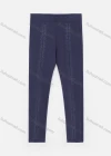 Wholesale Women's Casual Elastic Waist Rhinestone Slim Fit Pants  - Liuhuamall
