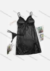 Wholesale Women's Sexy See Through Spaghetti Strap Nightgown&Panty 2 Piece Lingerie Sets 1292# - Liuhuamall