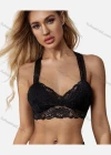 Wholesale Women's Breathable Seamless Guipure Lace Plain Bra 1287# - Liuhuamall