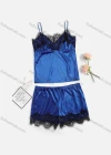 Wholesale Women's Sexy Lace Trim Cami Top & Shorts 2 Piece Pajamas Sets 1293# - Liuhuamall