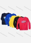 Wholesale Men's Casual Graphic Round Neck Pullover Long Sleeve T-shirt 11# - Liuhuamall