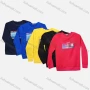 Wholesale Men's Casual Graphic Round Neck Pullover Long Sleeve T-shirt 11# preview