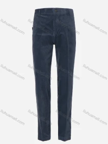 Wholesale Men's Casual Plain Straight Leg Ankle Length Corduroy Pants, LIUHUA CLOTHING WHOLESALE