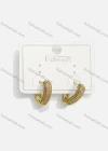 Wholesale Fashionable Hypoallergenic Copper Rhinestone Gold Plated Earrings - Liuhuamall
