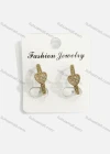 Wholesale Fashionable Copper Gold Plated Heart Rhinestone Hypoallergenic Earrings - Liuhuamall