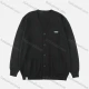 Wholesale Men's Plus Size Ribbed Cuff Button Open Front Comfy Plain Long Sleeve Cardigan Black Guangzhou Clothing Wholesale Market & Suppliers -LIUHUAMALL