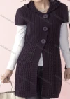 Wholesale Women's Plain Short Sleeve Button Front Cardigan - Liuhuamall