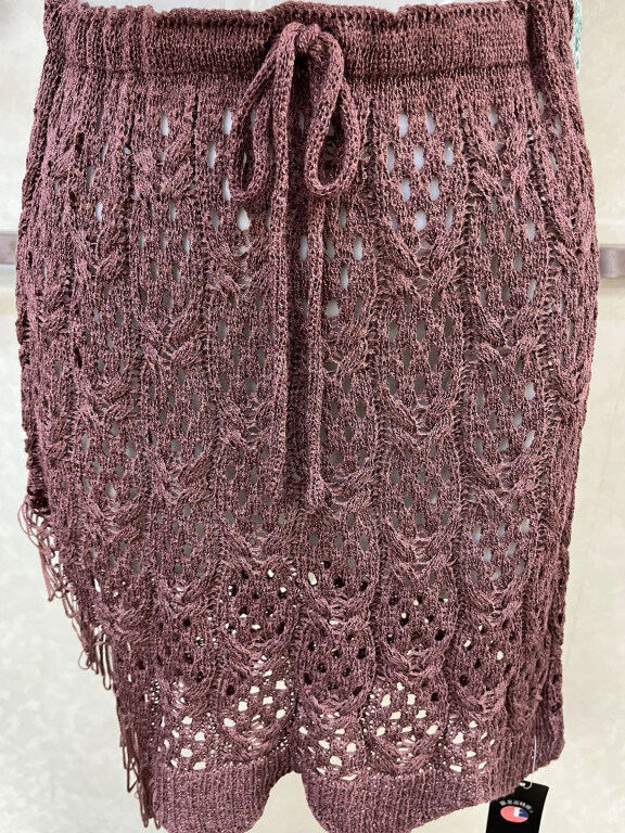 Women's Plain Woven Drawstring Skirt, Clothing Wholesale Market -LIUHUA, Skirts