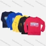 Wholesale Men's Casual Graphic Round Neck Pullover Long Sleeve T-shirt 14# preview