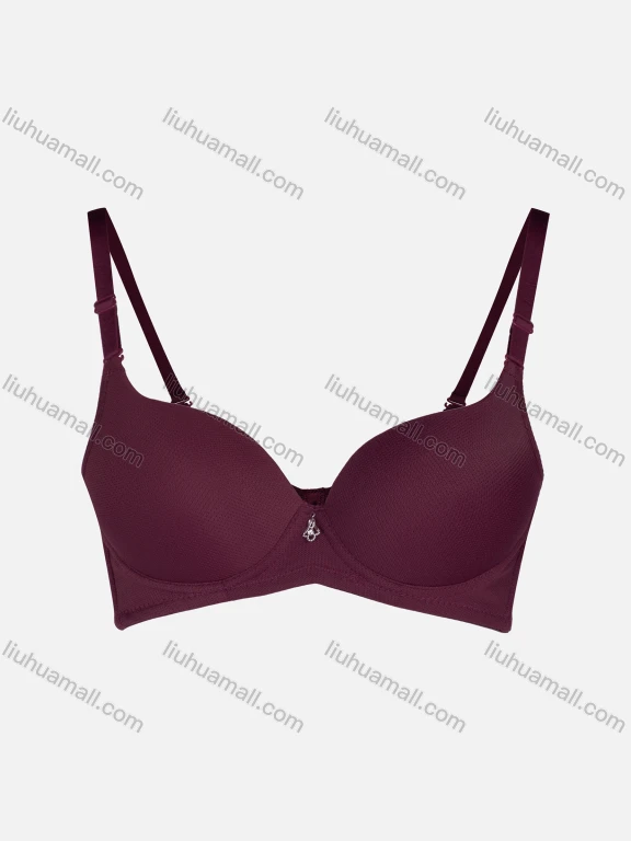 Wholesale Women's Plain Adjustable Straps Bra 018#