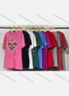 Wholesale Women's Casual Floral Print Crew Neck Short Sleeve T-Shirt - Liuhuamall