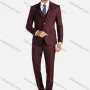 Wholesale Men's Button Blazer&Vest&Suit Pants 3-Piece Slim Fit Solid Suit Sets preview