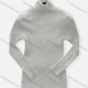 Wholesale Men's Casual Plain Turtleneck Long Sleeve Sweater Light Gray Guangzhou Clothing Wholesale Market & Suppliers -LIUHUAMALL